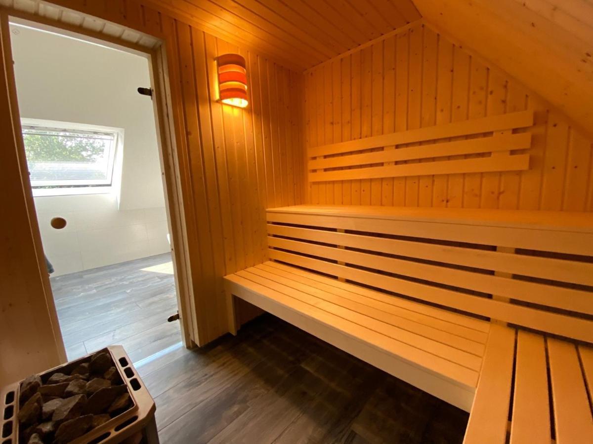 Ferienhaus Seestern Am Harkebruegger See Mit Sauna Und Kamin Barssel  Kültér fotó