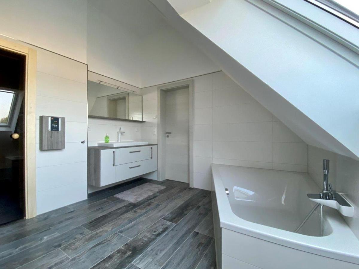 Ferienhaus Seestern Am Harkebruegger See Mit Sauna Und Kamin Barssel  Kültér fotó