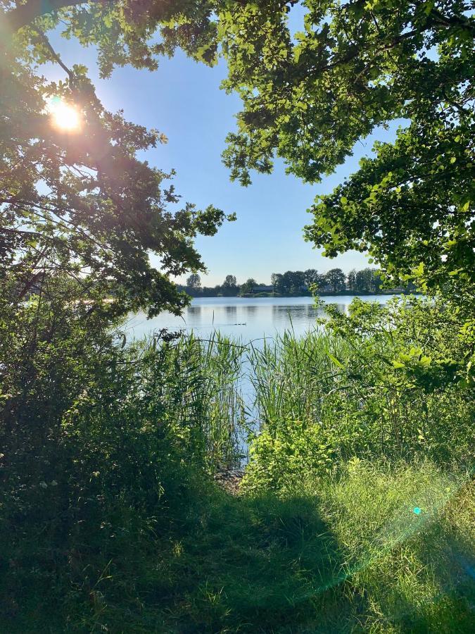 Ferienhaus Seestern Am Harkebruegger See Mit Sauna Und Kamin Barssel  Kültér fotó